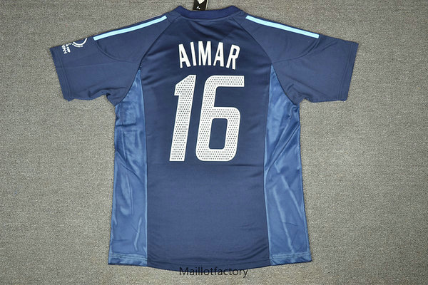 Pas cher Retro Maillot du Argentina 2002 Exterieur (16 Aimar)