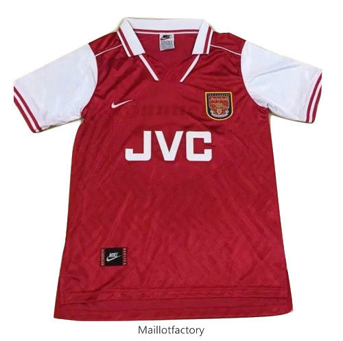 Pas cher Retro Maillot du Arsenal 1997 Rouge/Blanc