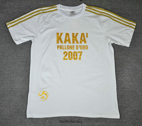 Vente Retro Maillot du KAKA Oren ball Commemorative Edition Blanc 2007