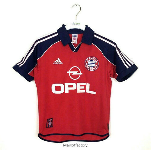 Pas cher Retro Maillot du Bayern Munich 2000-01 Domicile champions league