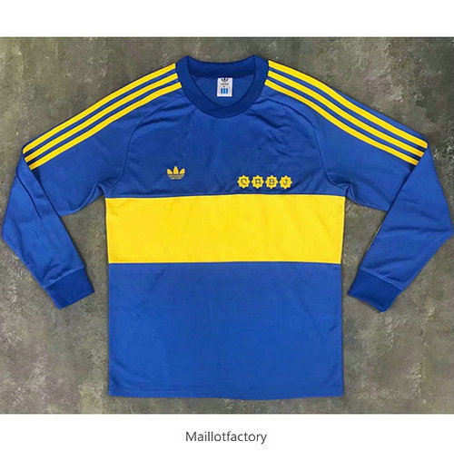 Flocage Retro Maillot du Boca Juniors 1981 Manche Longue Domicile