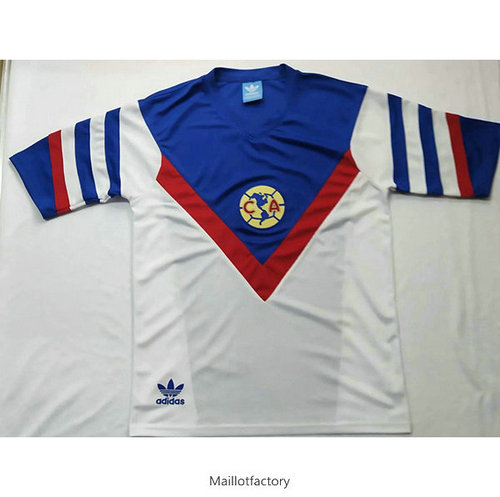 Nouveaux Retro Maillot du CF America 1987 Blanc