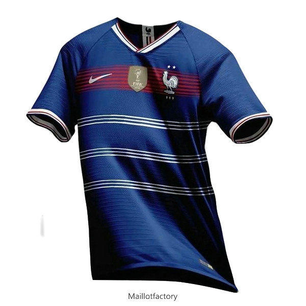 Nouveaux Retro Maillot du France classic Bleu