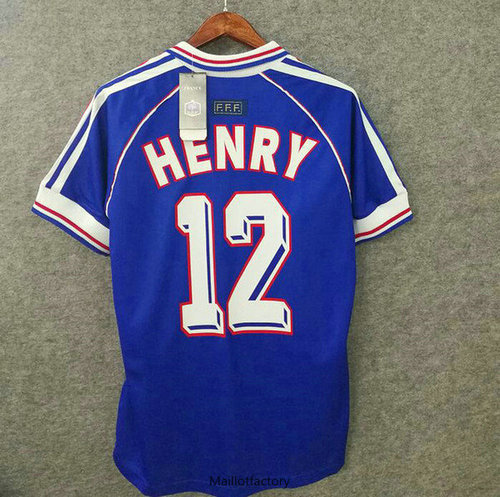 Achetez Retro Maillot du France 1998 Domicile (12 henry)