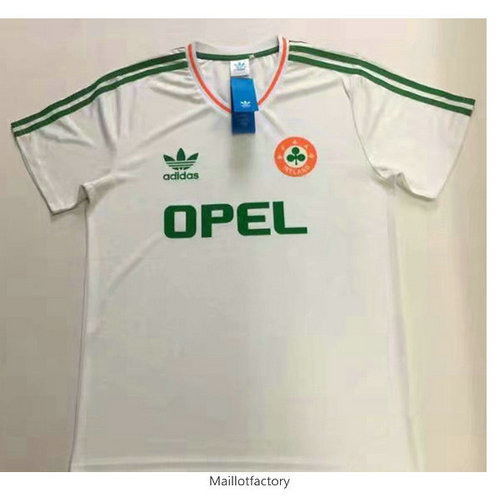 Achetés Retro Maillot du Irish 1990 Blanc Exterieur