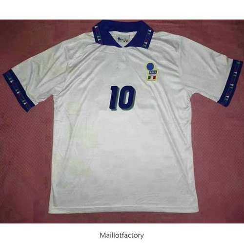 Soldes Retro Maillot du Italie 1994 Exterieur (10 Baggio)