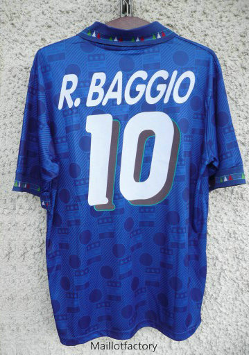 Achat Retro Maillot du Italie 1994 Domicile (10 Baggio)