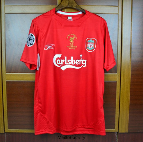 Vente Retro Maillot du Liverpool 2004-2005 Domicile