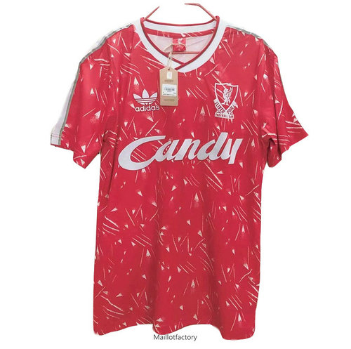 Nouveaux Retro Maillot du Liverpool 1989 Rouge