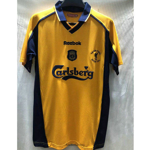 Pas cher Retro Maillot du Liverpool 2000-01 Exterieur