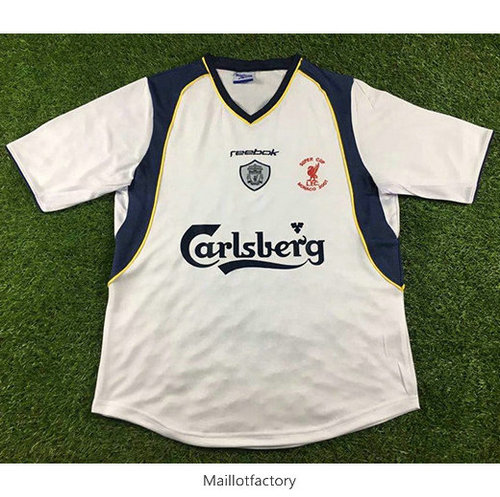 Vente Retro Maillot du Liverpool 2001 Exterieur