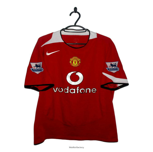 Achetez Retro Maillot du Manchester united 2004-06 Domicile