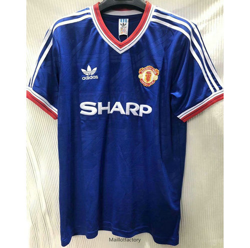 Pas cher Retro Maillot du Manchester United 1986 Third