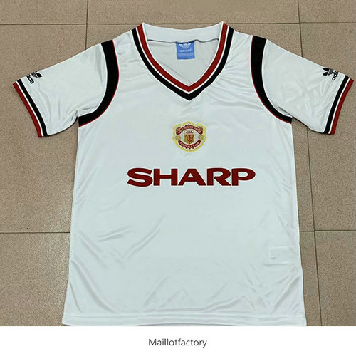 Soldes Retro Maillot du Manchester United 1984 Exterieur