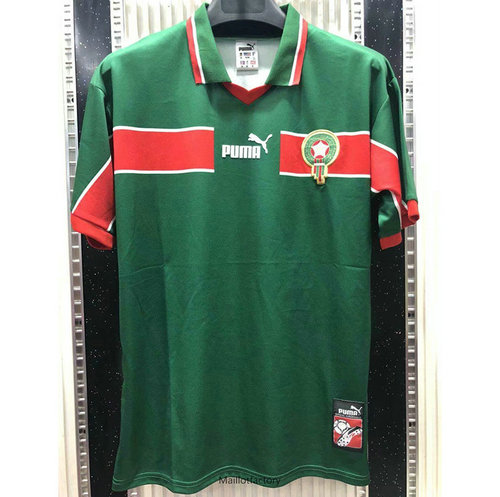 Vente Retro Maillot du Maroc 1998 Exterieur