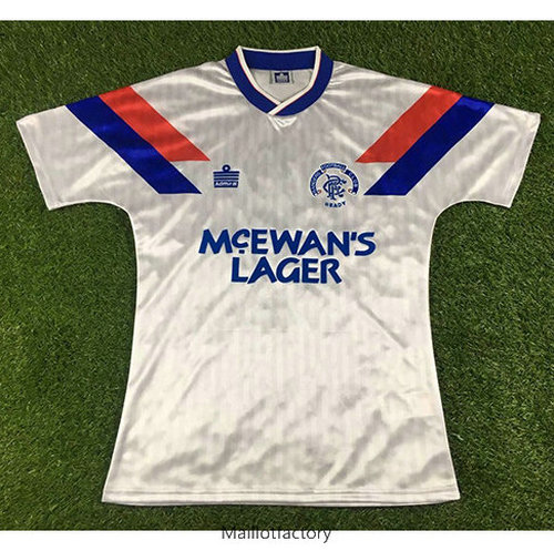 Nouveaux Retro Maillot du Rangers 1990-92 Exterieur