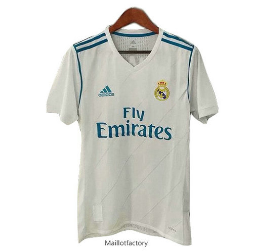 Nouveaux Retro Maillot du Real Madrid 2017-2018 Domicile Blanc