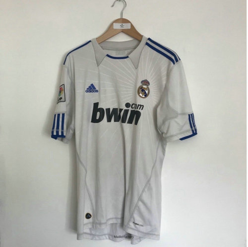 Pas cher Retro Maillot du Real Madrid 2010-11 Domicile