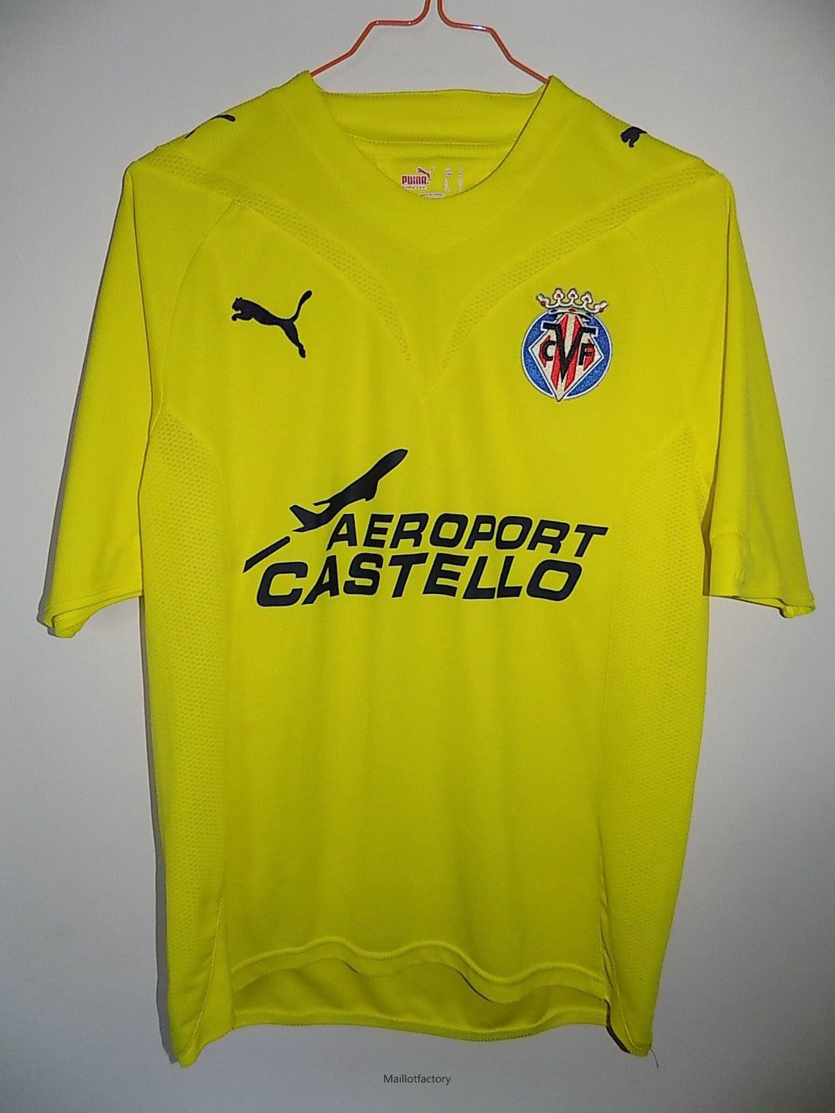 Nouveaux Retro Maillot du villareal 2005-06 Domicile