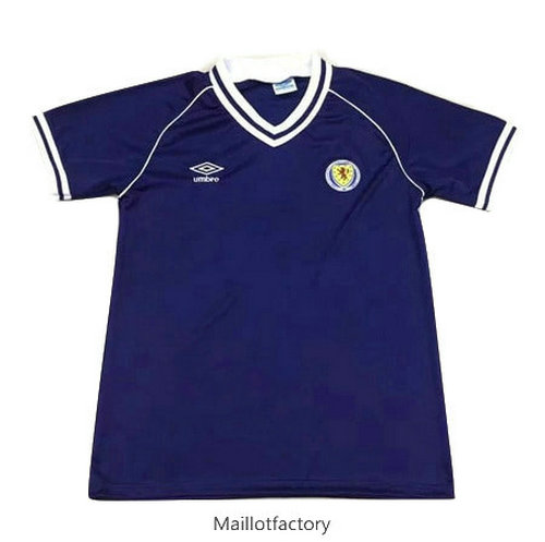 Soldes Retro Maillot du Écosse 1997 Bleu