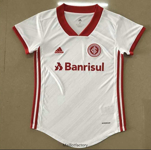 Flocage Maillot du SC Internacional Femme 2020/21 Exterieur Blanc