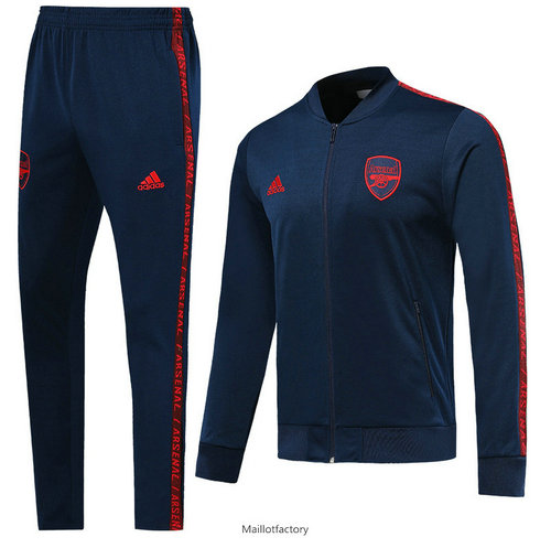 Flocage Veste Survetement Arsenal 2019/20 Bleu Marine Col bas