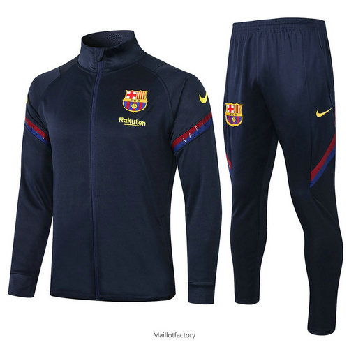 Flocage Veste Survetement Barcelone 2020/21 Bleu Marine