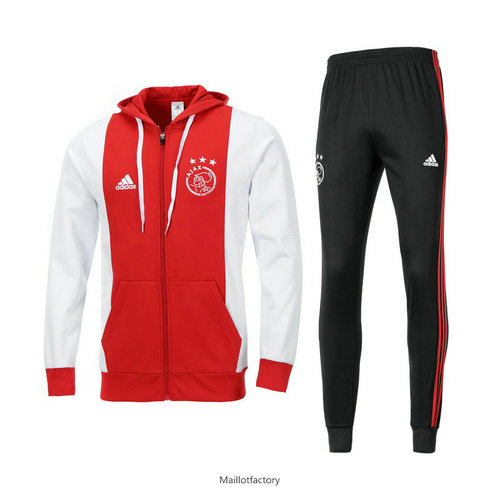 Achetés Sweat à capuche Bayern Munich 2019/20 Rouge/Blanc