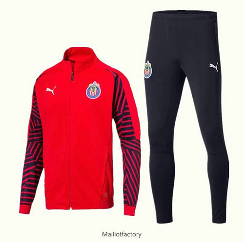 Pas cher Veste Survetement Chivas 2019/20 Rouge