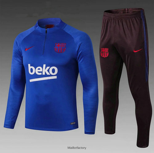 Achat Survetement Enfant Barcelone 2019/20 Bleu