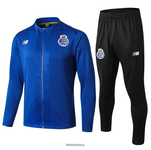 Pas cher Veste Survetement FC Porto 2019/20 Bleu/Noir