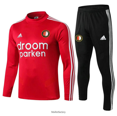 Prix Survetement Feyenoord 2019/20 Rouge + Short Noir