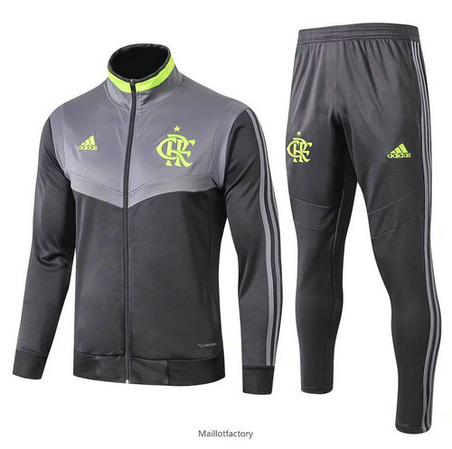 Achetez Veste Survetement Flamengo 2019/20 Gris/Noir