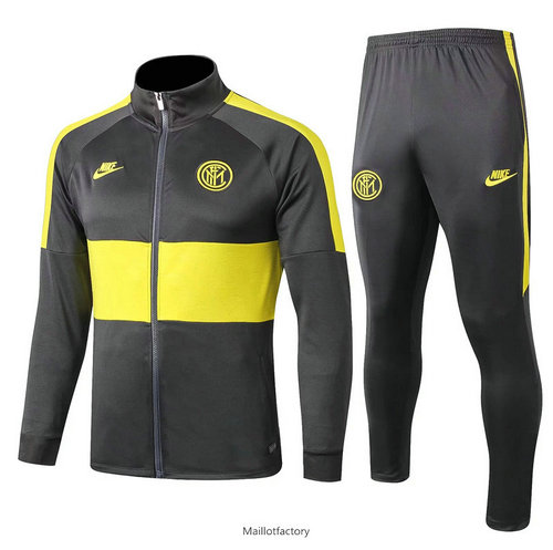 Achetez Veste Survetement Inter Milan 2019/20 Gris foncé