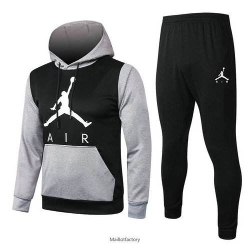 Achetez Sweat à capuche - Survetement Jordan 2020/21 Noir/Gris