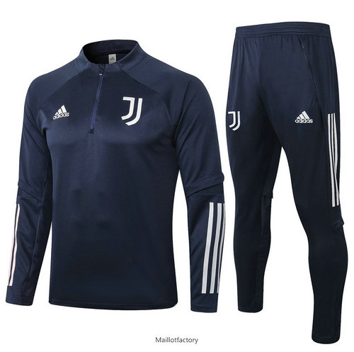 Pas cher Survetement Juventus 2020/21 Bleu Marine