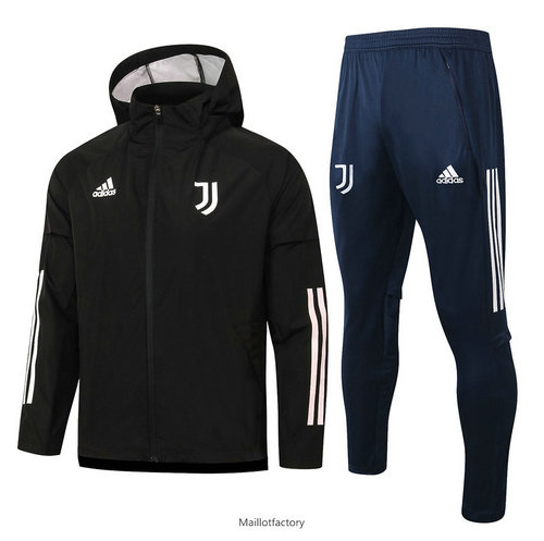 Nouveaux Coupe vent Juventus 2020/21 Noir