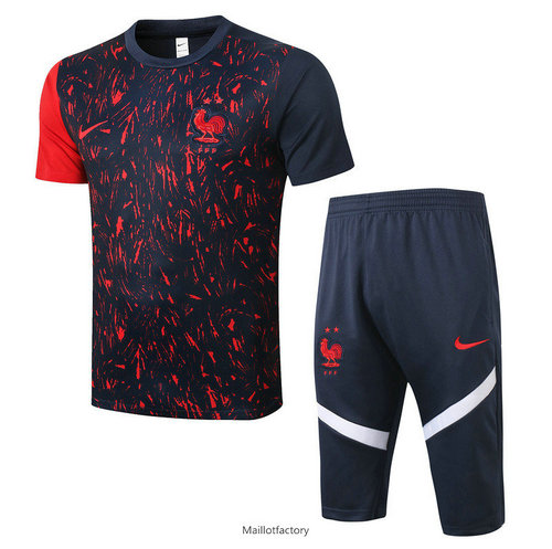 Achetés Kit d'entrainement Maillot France 3/4 2020/21 Noir