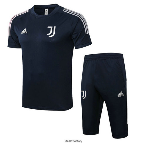 Prix Kit d'entrainement Maillot Juventus 3/4 2020/21 Bleu Marine