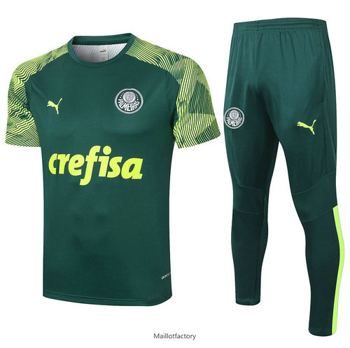 Achat Kit d'entrainement Maillot Palmeiras 2020/21 Vert foncé