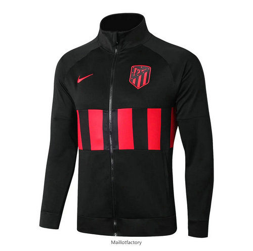 Vente Veste Atletico Madrid 2019/20 Noir/Rouge bande