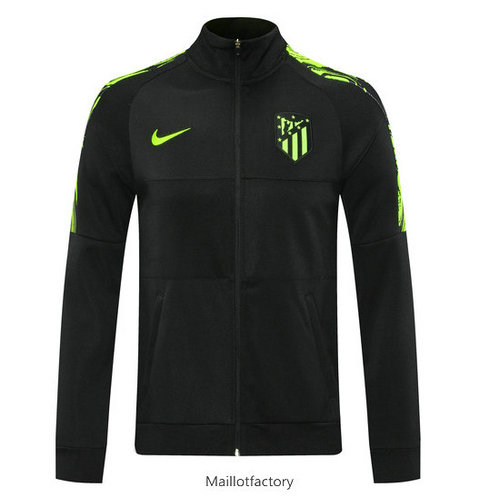 Pas cher Veste Atletico Madrid 2020/21 Noir