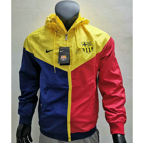 Achetés Coupe vent Barcelone 2019/20 Rouge/Bleu/Jaune