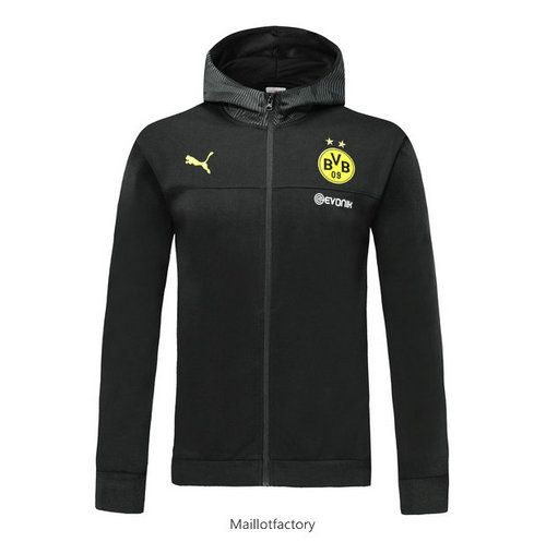 Achat Veste a Capuche Borussia Dortmund 2019/20 Noir