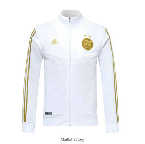 Soldes Veste Algerie 2019/20 Blanc/Noir Col Haut