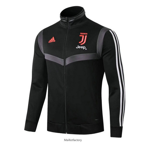 Nouveaux Veste Juventus 2019/20 Noir Col Haut