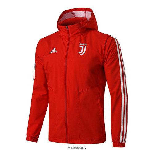 Pas cher Coupe vent Juventus 2019/20 Rouge/Noir