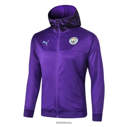 Prix Veste a Capuche Manchester City 2019/20 Violet