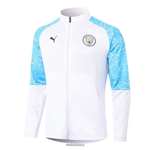 Achat Veste Manchester City 2020/21 Blanc