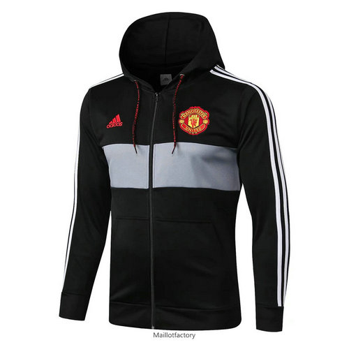 Flocage Veste a Capuche Manchester United 2019/20 Noir